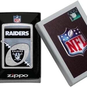 NFL Las Vegas 'Raiders' Genuine Zippo Windproof Lighter